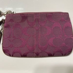 BNWOT Coach wristlet